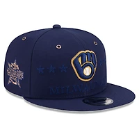 Men's New Era Navy Milwaukee Brewers 2026 MLB All-Star Game 9FIFTY Snapback Hat