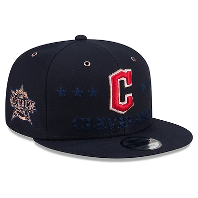 Men's New Era Navy Cleveland Guardians 2026 MLB All-Star Game 9FIFTY Snapback Hat