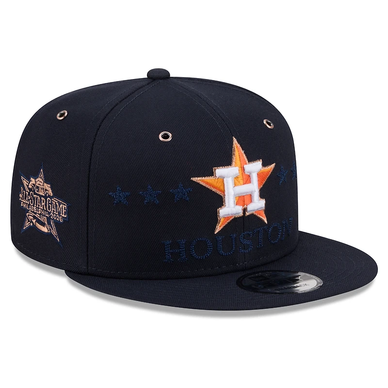 Men's New Era Navy Houston Astros 2026 MLB All-Star Game 9FIFTY Snapback Hat