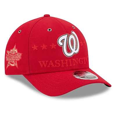 Men's New Era Red Washington Nationals 2026 MLB All-Star Game 9FORTY Adjustable Hat