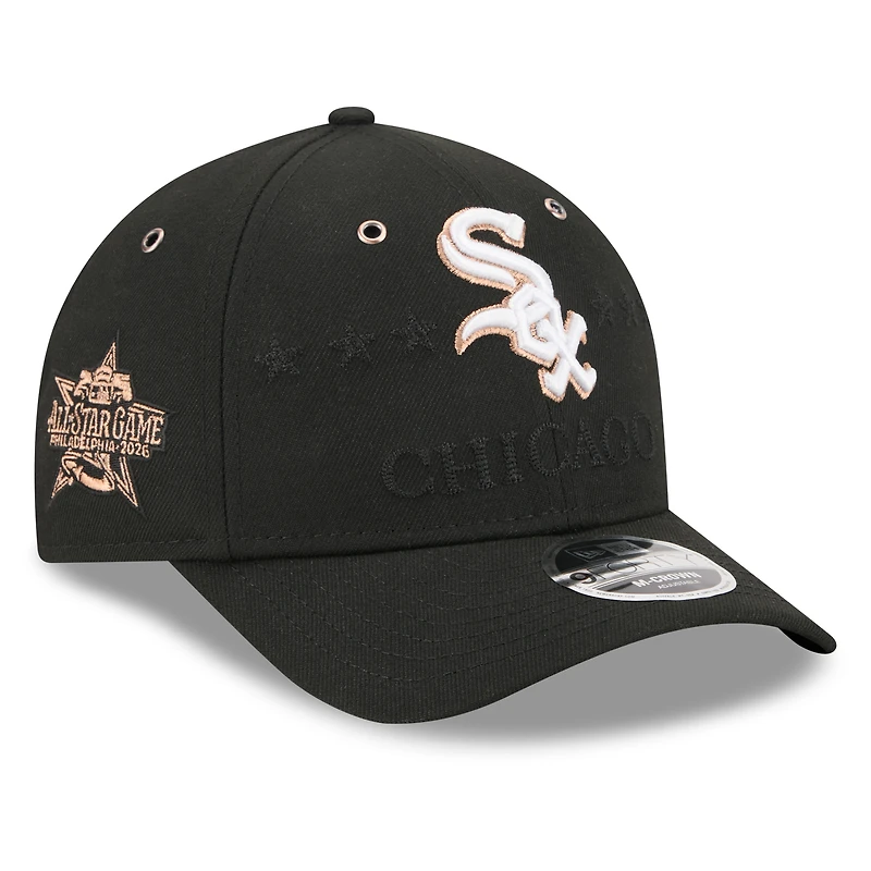 Men's New Era Black Chicago White Sox 2026 MLB All-Star Game 9FORTY Adjustable Hat