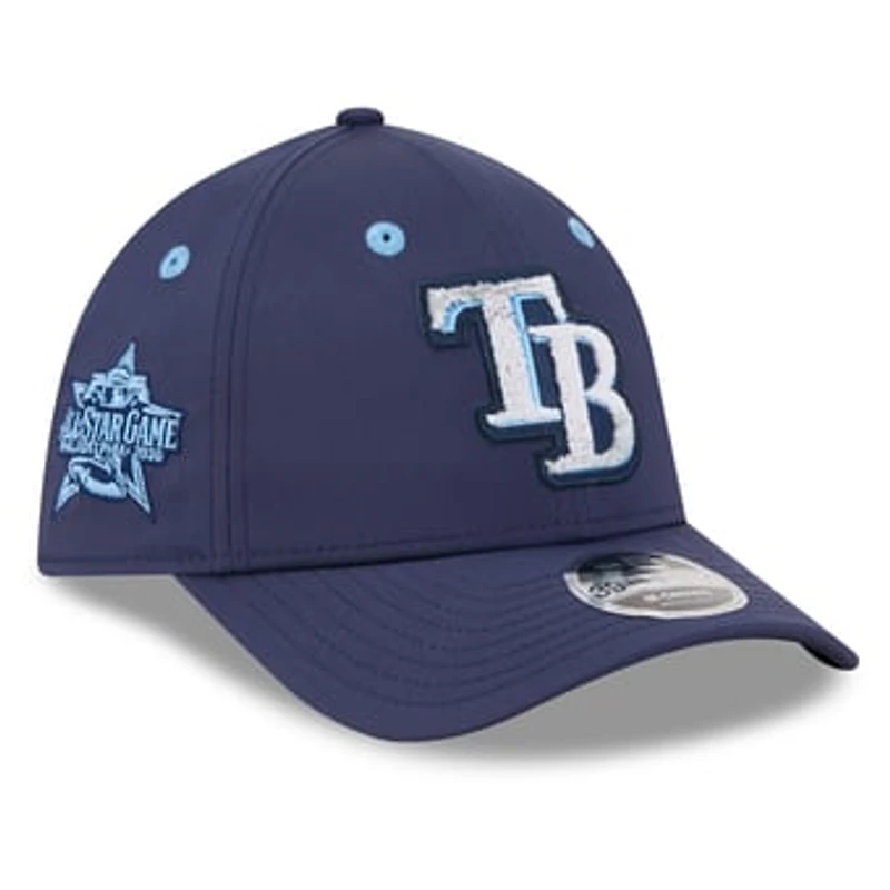 Men's New Era Navy Tampa Bay Rays 2026 MLB All-Star Game Workout 39THIRTY M-Crown Flex Hat