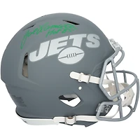 Joe Namath New York Jets Autographed Riddell Slate Speed Authentic Helmet with "HOF 85" Inscription