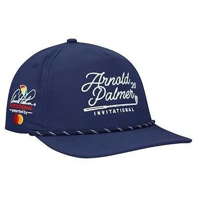 Unisex Barstool Golf Navy 2026 Arnold Palmer Invitational Rope Snapback Hat