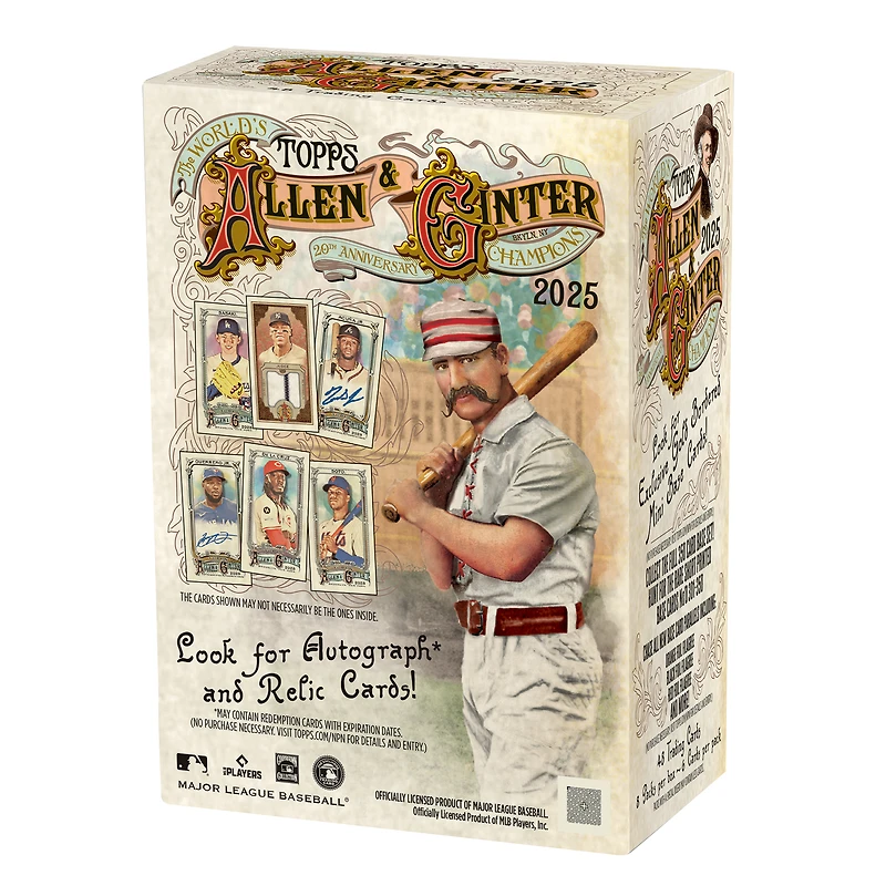 2025 Topps Allen & Ginter Baseball Factory Sealed Value Box