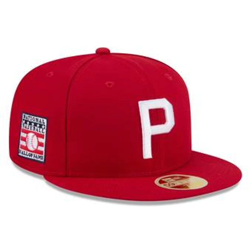 Men's New Era Red Philadelphia Phillies 2026 Baseball Hall of Fame 59FIFTY Fitted Hat