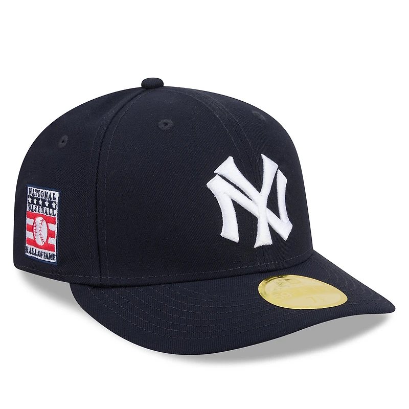 Men's New Era Navy New York Yankees 2026 Baseball Hall of Fame 59FIFTY Low Profile Fitted Hat