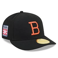Men's New Era Black Baltimore Orioles 2026 Baseball Hall of Fame 59FIFTY Low Profile Fitted Hat