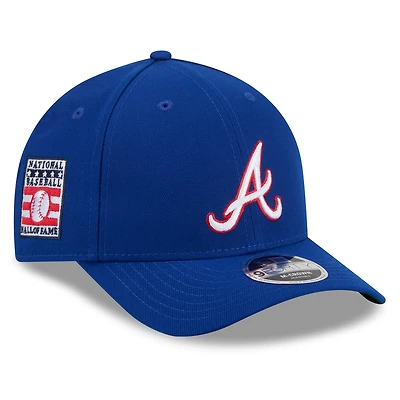 Men's New Era Royal Atlanta Braves 2026 Baseball Hall of Fame 9FORTY M-Crown Adjustable Hat