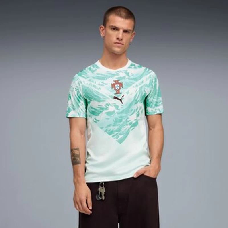 Men's Puma  White Portugal National Team 2026 Away Replica Jersey