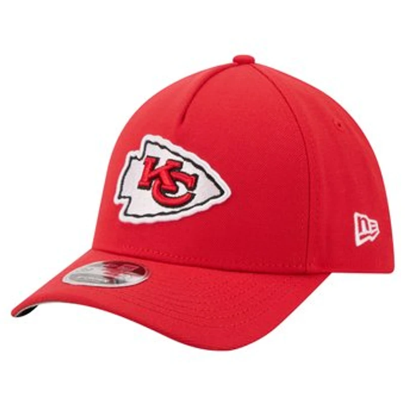 Men's New Era Red Kansas City Chiefs 39THIRTY M-Crown A-Frame Stretch Hat