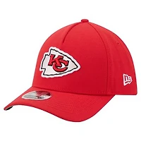 Men's New Era Red Kansas City Chiefs 39THIRTY M-Crown A-Frame Stretch Hat