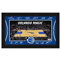 Highland Mint  Orlando Magic 2025 Signature Court Framed Picture