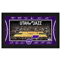 Highland Mint  Utah Jazz 2025 Signature Court Framed Picture