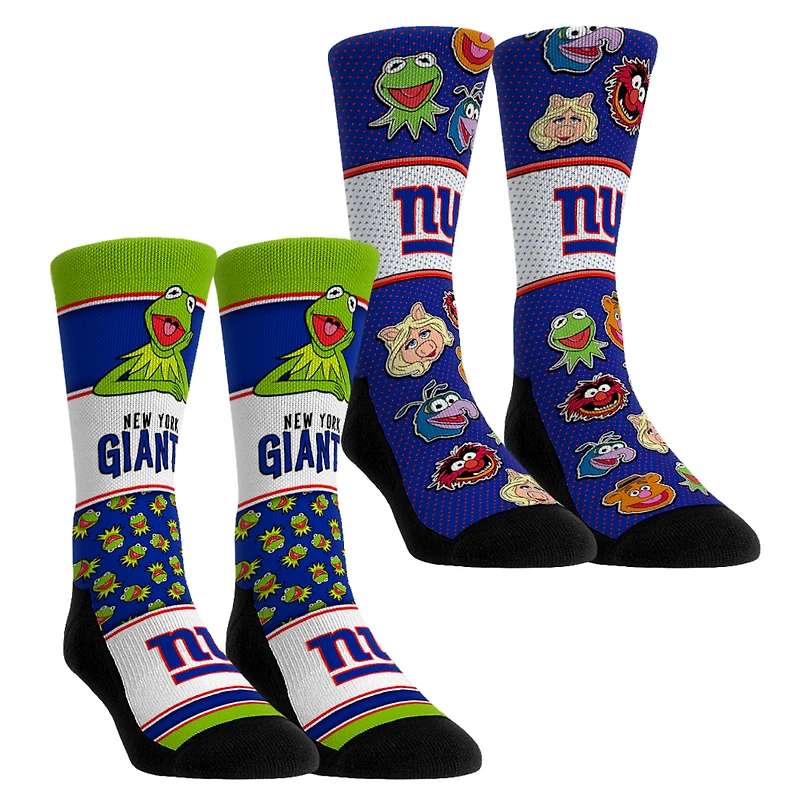 Youth Rock Em Socks New York Giants Muppets 2-Pack Crew Socks Set
