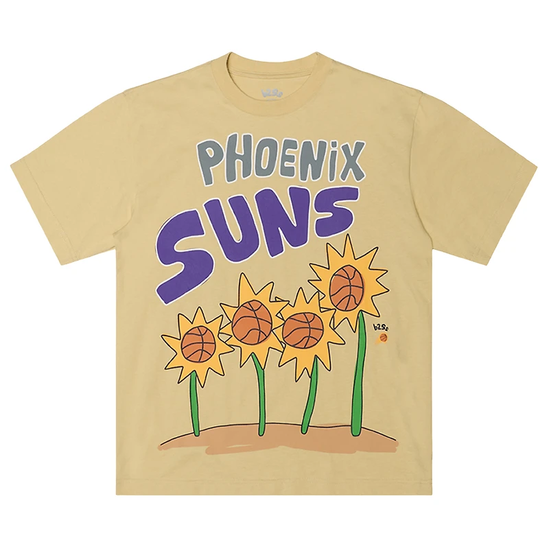 Men's b2Ss Khaki Phoenix Suns Sunflower T-Shirt
