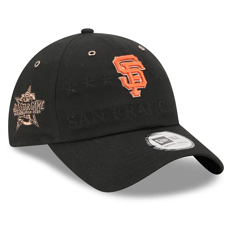 Youth New Era Black San Francisco Giants 2026 MLB All-Star Game Casual Classic Adjustable Hat