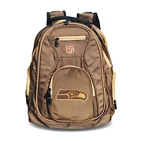 MOJO Tan Seattle Seahawks 19" Premium Laptop Backpack