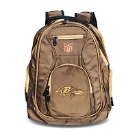 MOJO Tan Baltimore Ravens 19" Premium Laptop Backpack