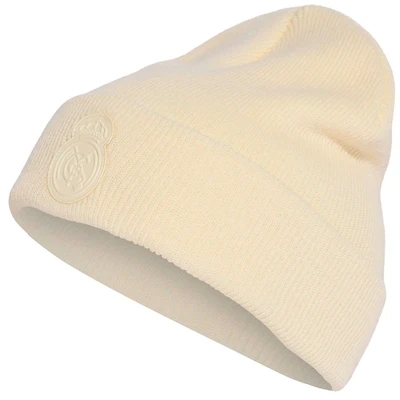 Unisex adidas Cream Real Madrid Cuffed Knit Hat