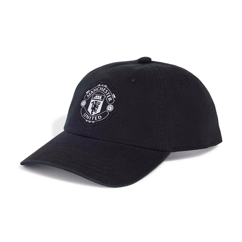Unisex adidas Black Manchester United 2026/27 Away Club Adjustable Dad Hat