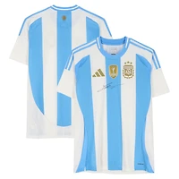 Lionel Messi Argentina National Team Autographed 2024-25 Home adidas Jersey
