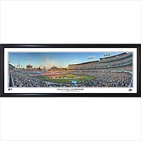 Los Angeles Dodgers 2025 World Series 13.5" x 39" Game Three Opening Ceremony Framed Panorama