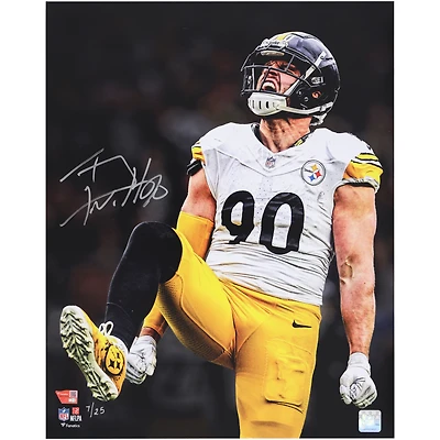 T.J. Watt Pittsburgh Steelers Autographed 16" x 20" Unleashed Photograph - Limited Edition of 25
