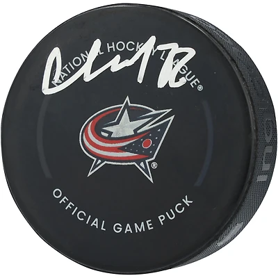 Kirill Marchenko Columbus Blue Jackets Autographed Official Game Puck