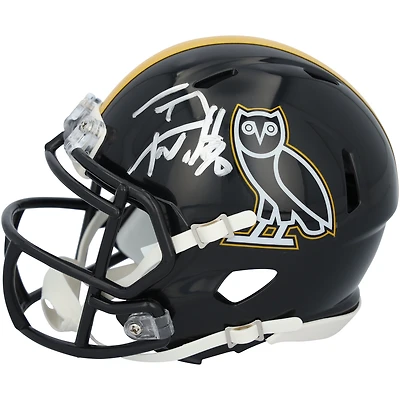 T.J. Watt Pittsburgh Steelers Autographed Riddell OVO Speed Mini Helmet