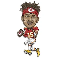 Patrick Mahomes Kansas City Chiefs Metal Caricature Wall Art