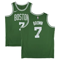 Jaylen Brown Boston Celtics Autographed Kelly Green Nike Icon Edition Swingman Jersey