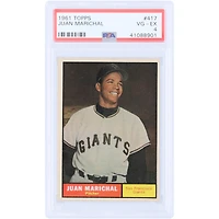 Juan Marichal San Francisco Giants 1961 Topps #417 PSA Authenticated 4 Rookie Card