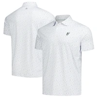 Men's Barstool Golf  White WM Phoenix Open Printed Polo