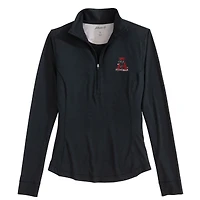 Women's johnnie-O Black Alabama Crimson Tide Susie Half Zip Pullover
