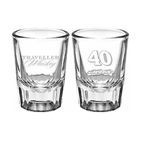 JR Motorsports Traveller Whiskey 1.5oz. Saloon Shot Glass
