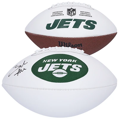 Braelon Allen New York Jets Autographed Wilson White Panel Football