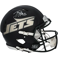 Breece Hall New York Jets Autographed Riddell Rivalry Speed Authentic Helmet