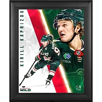 Kirill Kaprizov Minnesota Wild Framed 13" x 16" Radiance Collage