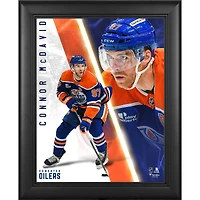 Connor McDavid Edmonton Oilers Framed 13" x 16" Radiance Collage