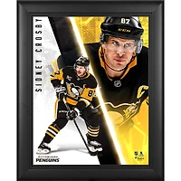 Sidney Crosby Pittsburgh Penguins Framed 13" x 16" Radiance Collage