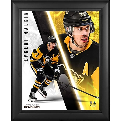 Evgeni Malkin Pittsburgh Penguins Framed 13" x 16" Radiance Collage