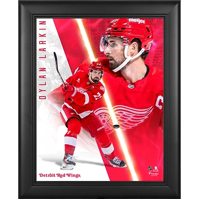 Dylan Larkin Detroit Red Wings Framed 13" x 16" Radiance Collage