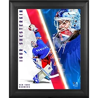 Igor Shesterkin New York Rangers Framed 13" x 16" Radiance Collage