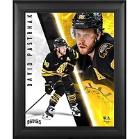 David Pastrnak Boston Bruins Framed 13" x 16" Radiance Collage