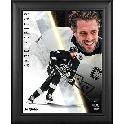 Anze Kopitar Los Angeles Kings Framed 13" x 16" Radiance Collage