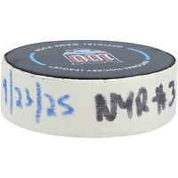 Sam Carrick New York Rangers Game-Used Goal Puck vs. Boston Bruins on September 23, 2025
