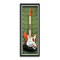 Oklahoma State Cowboys 14" x 37" Electric Guitar Framed Art Print