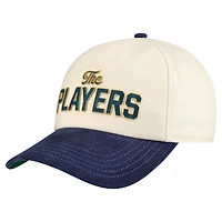 Unisex Barstool Golf Beige THE PLAYERS Chenille Snapback Hat