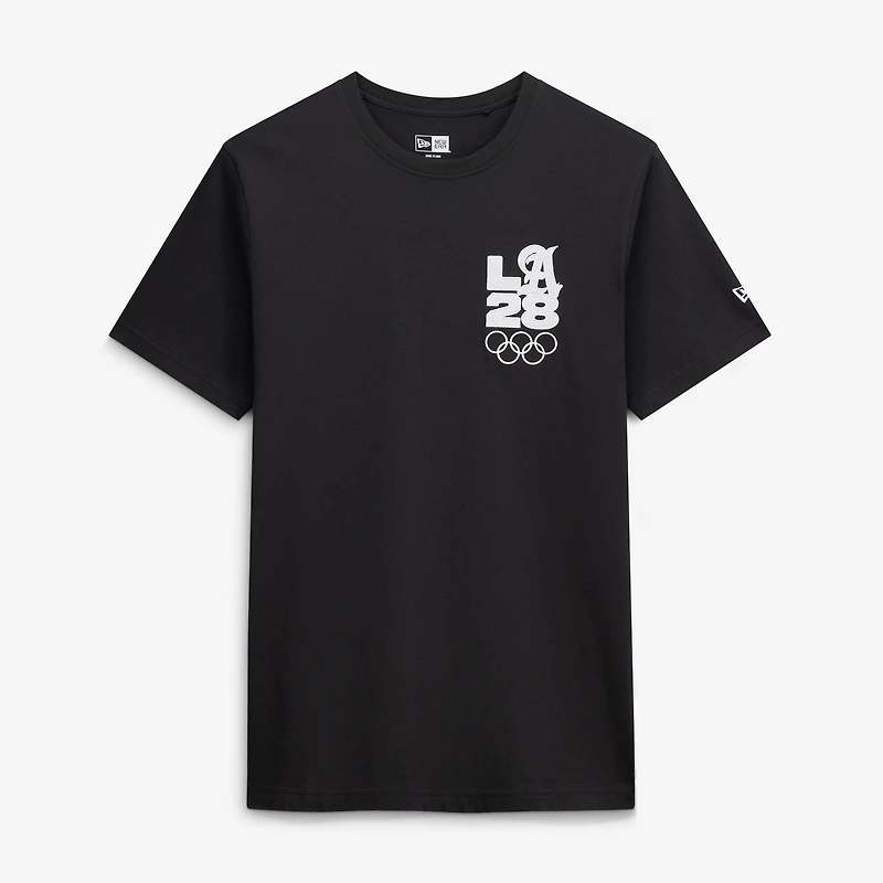 Men's New Era Black LA28 Summer Olympics T-Shirt